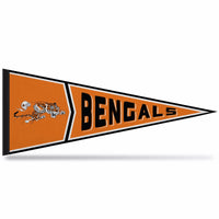 Wholesale Bengals Retro Design Soft Felt Carded Pennant (12" X 30")