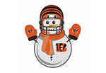 Wholesale Bengals Snowman Shape Cut Pennant