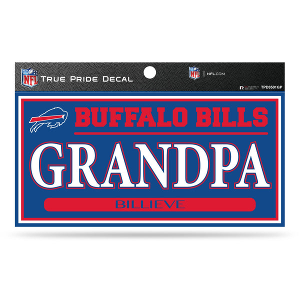Wholesale Bills 3" X 6" True Pride Decal - Grandpa