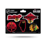 Wholesale Blackhawks 5-Pc Sticker Sheet