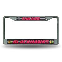 Wholesale Blackhawks Bling Chrome Frame
