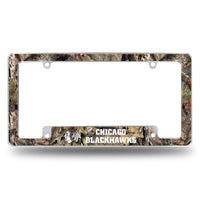 Wholesale Blackhawks / Mossy Oak Camo Break-Up Country All Over Chrome Frame (Bottom Oriented)