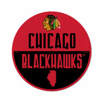 Wholesale Blackhawks Shape Cut Logo With Header Card - Classic Design