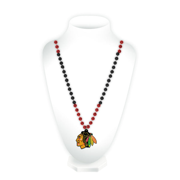 Wholesale Blackhawks Sport Beads With Medallion
