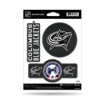 Wholesale Blue Jackets - Carbon Fiber Design - Triple Spirit Stickers