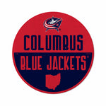 Wholesale Blue Jackets Shape Cut Logo With Header Card - Classic Design