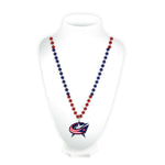 Wholesale Blue Jackets Sport Beads With Medallion