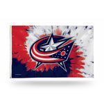 Wholesale Blue Jackets - Tie Dye Design - Banner Flag (3X5)