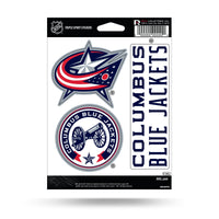 Wholesale Blue Jackets Triple Spirit Stickers