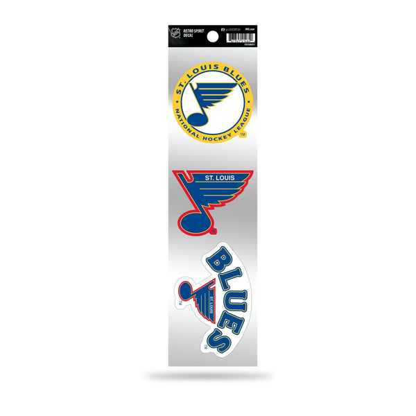 Wholesale Blues 3-Piece Retro Spirit Decals