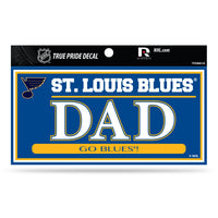 Wholesale Blues 3" X 6" True Pride Decal - Dad