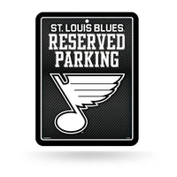 Wholesale Blues - Carbon Fiber Design - Parking Sign (Metal)