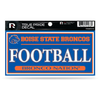 Wholesale Boise State 3" X 6" True Pride Decal - Football