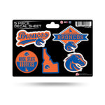 Wholesale Boise State 5 Piece Decal Sheet