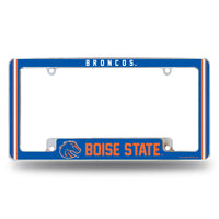 Wholesale Boise State Alternate Design All Over Chrome Frame - Bottom Oriented