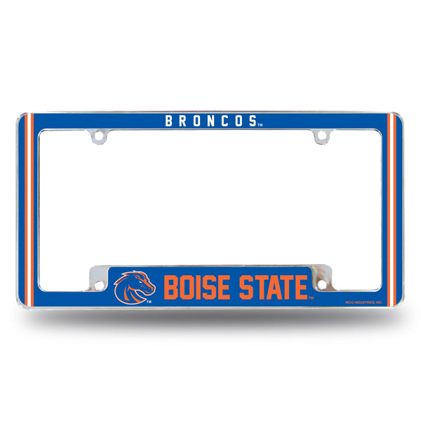 Wholesale Boise State Alternate Design All Over Chrome Frame - Bottom Oriented