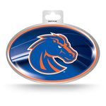 Wholesale Boise State Metallic Oval Sticker