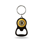 Wholesale Boston Bruins Colored Bottle Opener Keychain - Black