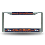 Wholesale Broncos Bling Chrome Frame