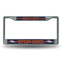 Wholesale Broncos Bling Chrome Frame