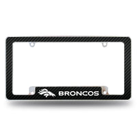Wholesale Broncos - Carbon Fiber Design - All Over Chrome Frame