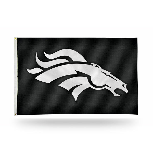 Wholesale Broncos - Carbon Fiber Design - Banner Flag (3X5)