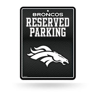 Wholesale Broncos - Carbon Fiber Design - Metal Parking Sign