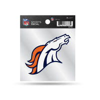 Wholesale Broncos Clear Backer Decal W/ Primary Logo (4"X4")