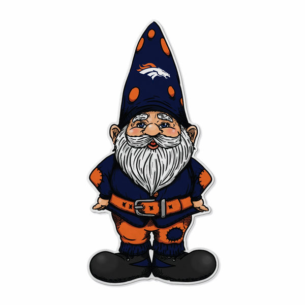 Wholesale Broncos Gnome Shape Cut Pennant