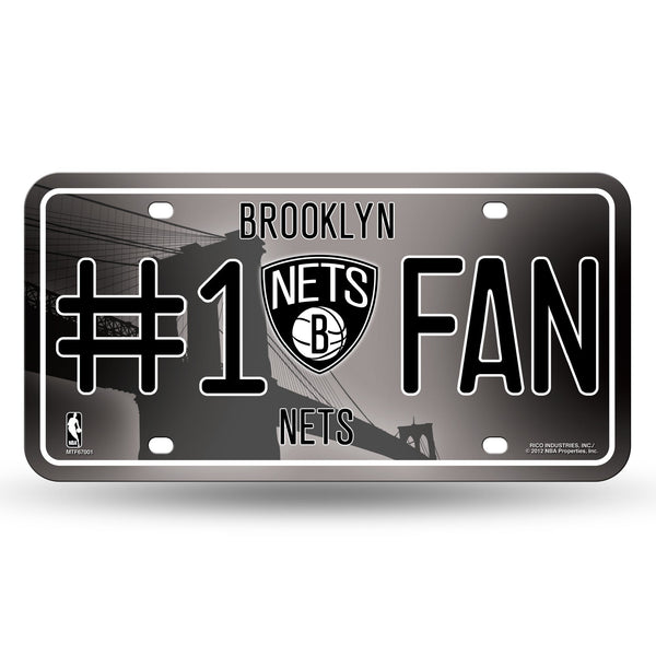 Wholesale Brooklyn Nets #1 Fan Metal Tag