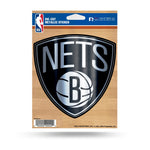 Wholesale Brooklyn Nets Die Cut Metallic Sticker