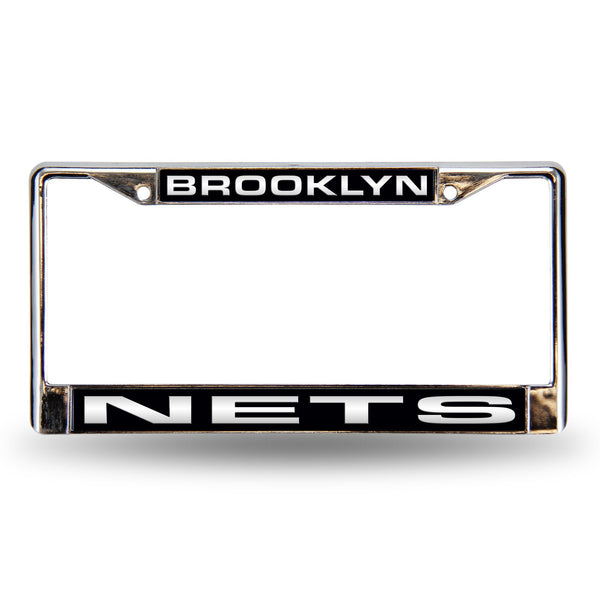 Wholesale Brooklyn Nets Laser Chrome Frame