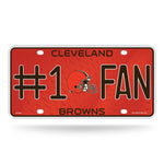 Wholesale Browns #1 Fan Primary Logo Metal Tag