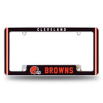 Wholesale Browns Alternate Design All Over Chrome Frame - Bottom Oriented