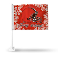 Wholesale Browns Holiday Themed Car Flag