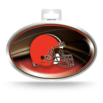 Wholesale Browns Metallic Oval Sticker