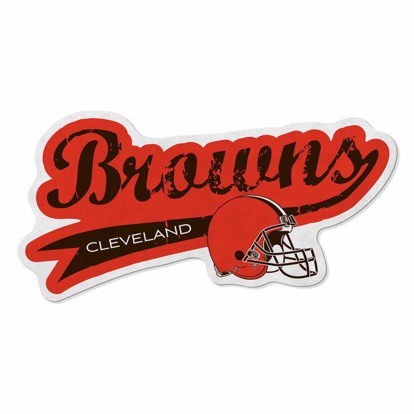 Wholesale Browns Shape Cut Logo With Header Card - Distressed Design