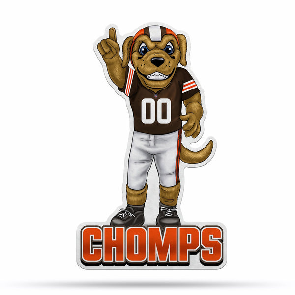 Wholesale-Browns Shape Cut Mascot Logo Pennant With Header Card