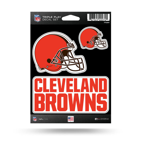 Wholesale Browns Triple Play Sticker