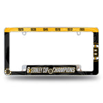 Wholesale Bruins : 6 Time Stanley Cup Champs All Over Chrome Frame