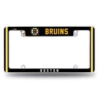 Wholesale Bruins Alternate Design All Over Chrome Frame - Top Oriented