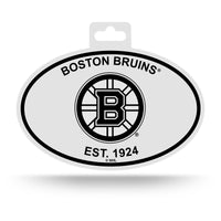 Wholesale Bruins Black And White Oval Sticker