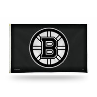 Wholesale Bruins - Carbon Fiber Design - Banner Flag (3X5)