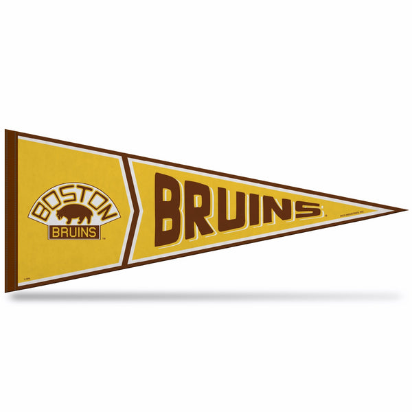 Wholesale Bruins Retro Design Soft Felt Carded Pennant (12" X 30")