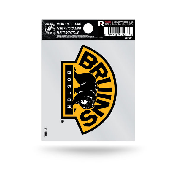 Wholesale Bruins Secondary Logo Static Cling Small