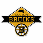 Wholesale Bruins Shape Cut Logo With Header Card - Diamond Design