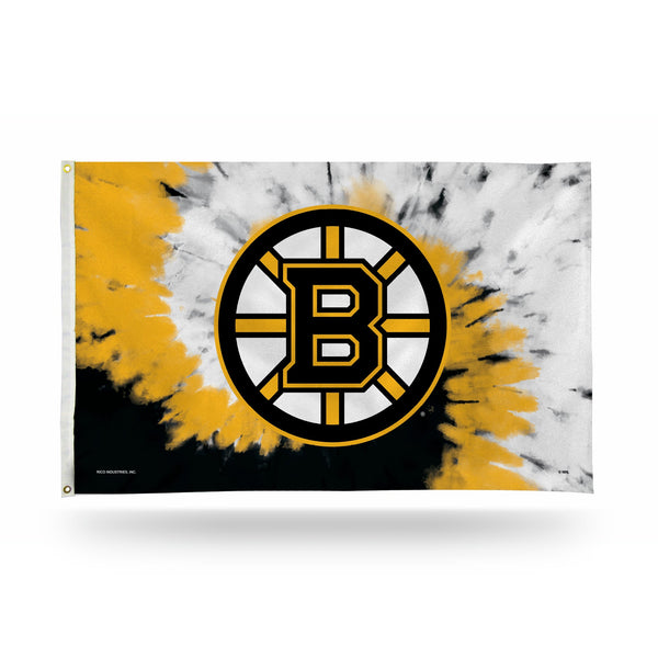 Wholesale Bruins - Tie Dye Design - Banner Flag (3X5)