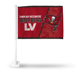 Wholesale Buccaneers 2021 Super Bowl LV Bound Car Flag