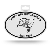 Wholesale Buccaneers Black And White Oval Sticker