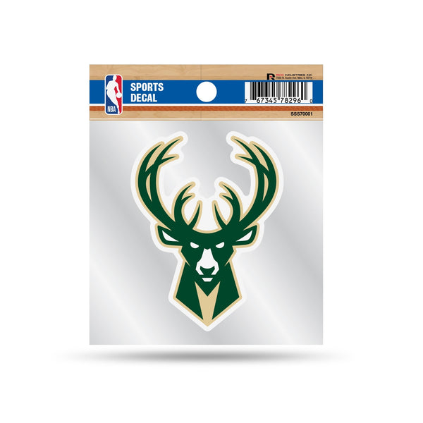 Wholesale Bucks Clear Backer Decal W/ Primary Logo (4"X4")